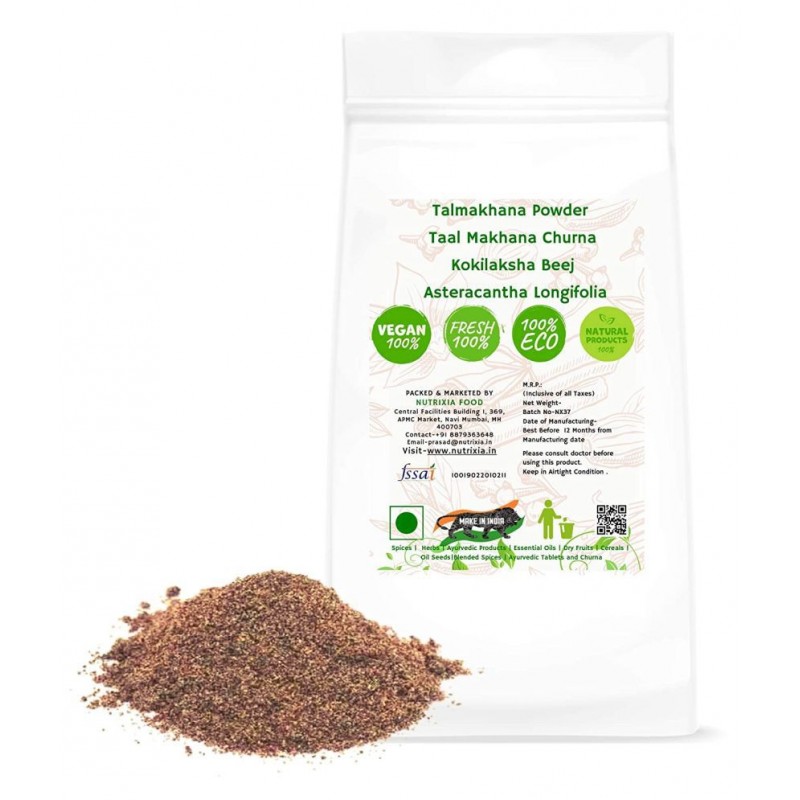 Nutrixia Food Talmakhana Powder- Taal Makhana Churna Powder 100 gm Pack Of 1