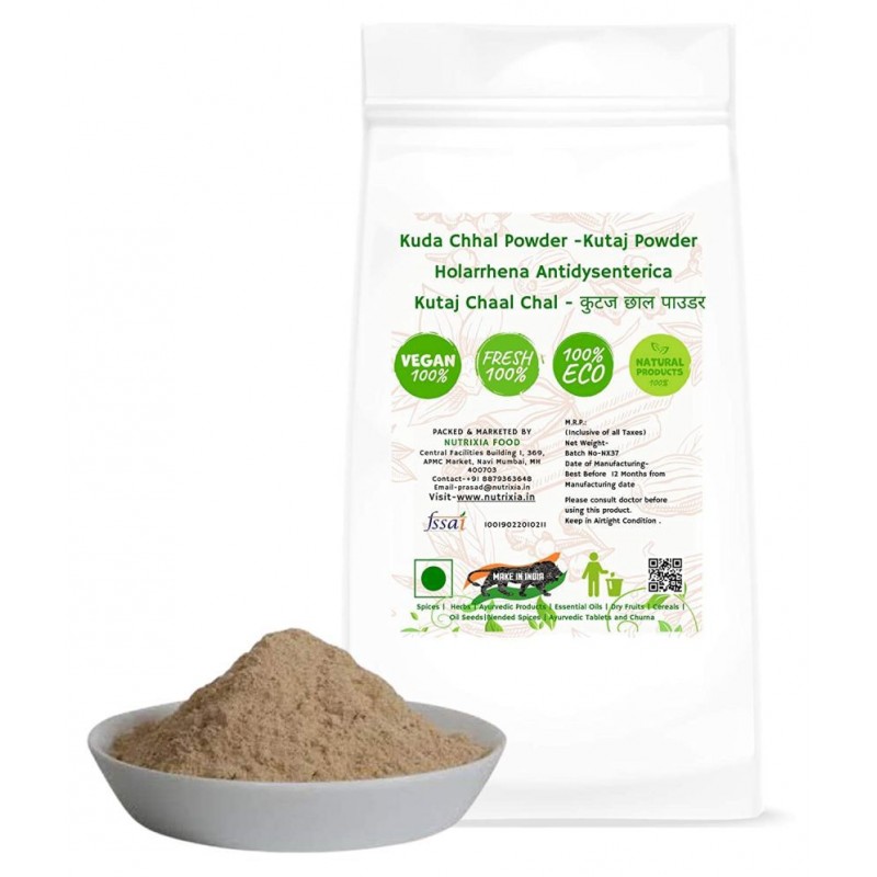 Nutrixia Food \nKuda Chhal Powder -Kutaj Powder  Powder 50 gm Pack Of 1