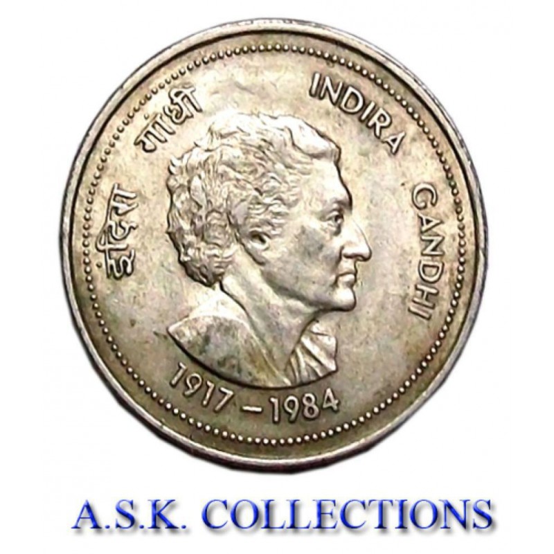 OLD 50 PAISE INDHRA GANDHI COIN  FOR COLLECTIONS