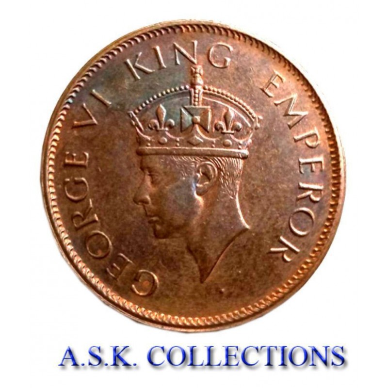OLD HALF PICE YEAR 1940  GEORGE VI KING EMPEROR GOOD CONDITION
