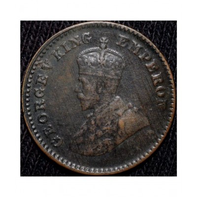 OLD RARE 1/12 ANNA YEAR 1920 GEORGE V KING EMPEROR COIN