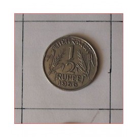 OLD RARE 1/2 ADA RUPEE COIN YEAR 1956