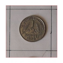 OLD RARE 1/2 ADA RUPEE COIN YEAR 1956