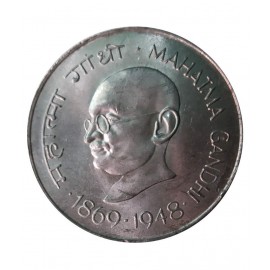 OLD RARE ONE RUPEE BIG COIN GANDHIJI OLD RARE ONE RUPEE BIG COIN GANDHIJI