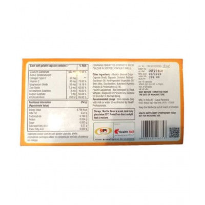 OPIGESIC WRAP -JOINT Softgel Capsule 10 no.s Pack Of 1 OPIGESIC WRAP -JOINT Softgel Capsule 10 no.s Pack Of 1