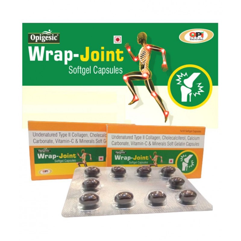 OPIGESIC WRAP -JOINT Softgel Capsule 10 no.s Pack Of 1 OPIGESIC WRAP -JOINT Softgel Capsule 10 no.s Pack Of 1