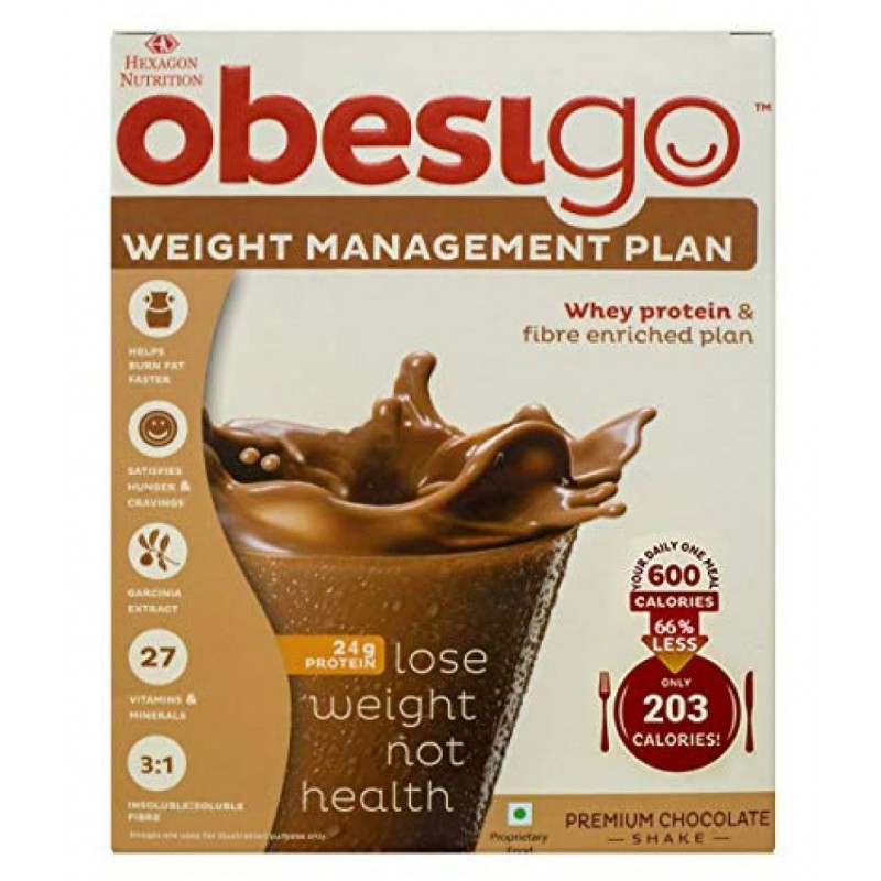 Obesigo Meal Replacement Shake (Chocolate) 350 gm
