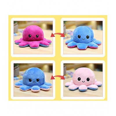 Octopus Sitting Plush Soft Toy Cute Kids Animal Home Decor Boys/Girls (17 cm)