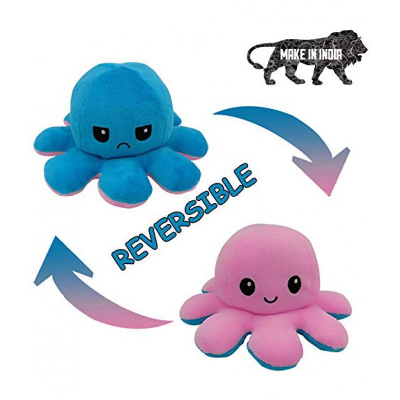 Octopus Sitting Plush Soft Toy Cute Kids Animal Home Decor Boys/Girls (17 cm)