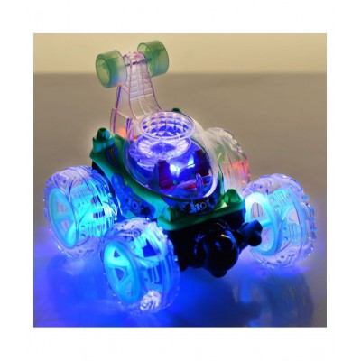 Oh Baby Rechargeable Remote Control Stunt Car Toy with Light & Soundfor Kids