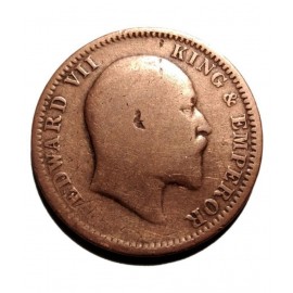 Old Rare One Quarter Anna Year 1906 (BRONZE) COIN Old Rare One Quarter Anna Year 1906 (BRONZE) COIN
