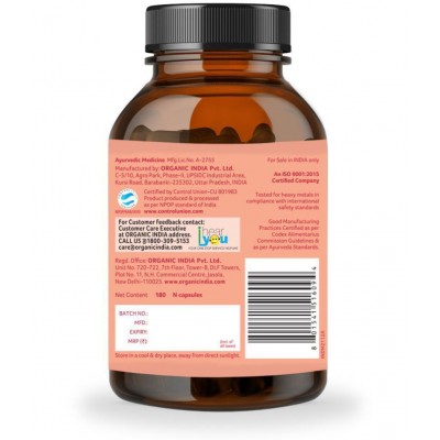 Organic India Sugar Balance Capsule 1 gm Pack Of 1