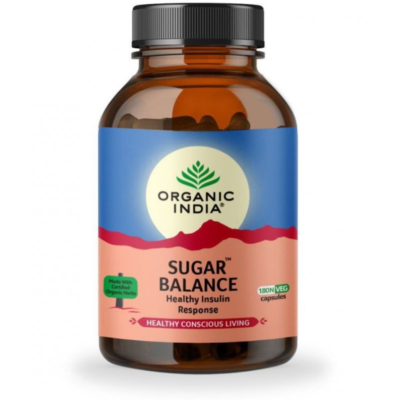 Organic India Sugar Balance Capsule 1 gm Pack Of 1