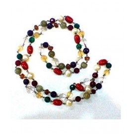 Original Navgrah mala beads navratna mala by Ceylonmine Original Navgrah mala beads navratna mala by Ceylonmine