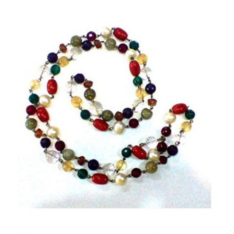 Original Navgrah mala beads navratna mala by Ceylonmine