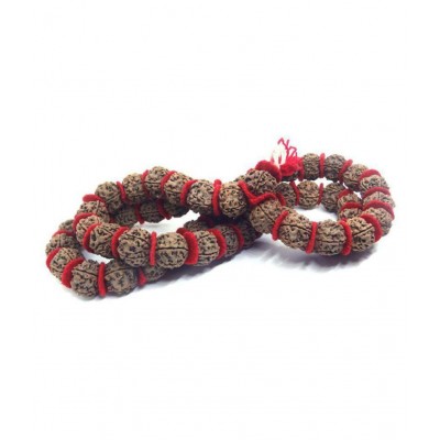 PAYSTORE  Original 5 Mukhi/Five Face Kantha Mala Bead Size 22 MM Approx