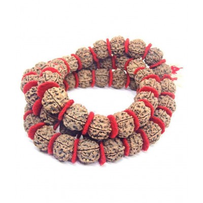 PAYSTORE  Original 5 Mukhi/Five Face Kantha Mala Bead Size 22 MM Approx