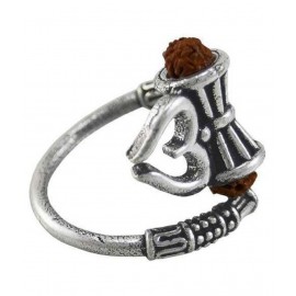 PAYSTORE Adjustable (Multicolor) Stylish Trending Rudraksha Oxidized Silver & Golden Plated Mahakal Shiva Trishul Damroo Designer Bahubali Cuff Finger Ring PAYSTORE Adjustable (Multicolor) Stylish Trending Rudraksha Oxidized Silver & Golden Plated Mahakal Shiva Trishul Damroo Designer Bahubali Cuff Finger Ring