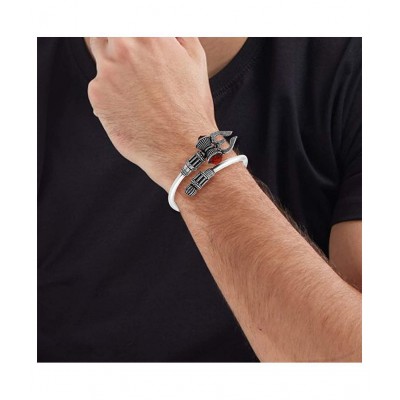 PAYSTORE Adjustable Stylish Trending Rudraksh Oxidized Shiv Mahakal Trishul Damru Designer Bahubali Cuff Kada Wrist Band Bracelet and Finger Ring Combo for Men and Women (Free Size) PAYSTORE Adjustable Stylish Trending Rudraksh Oxidized Shiv Mahakal Trishul Damru Designer Bahubali Cuff Kada Wrist Band Bracelet and Finger Ring Combo for Men and Women (Free Size)