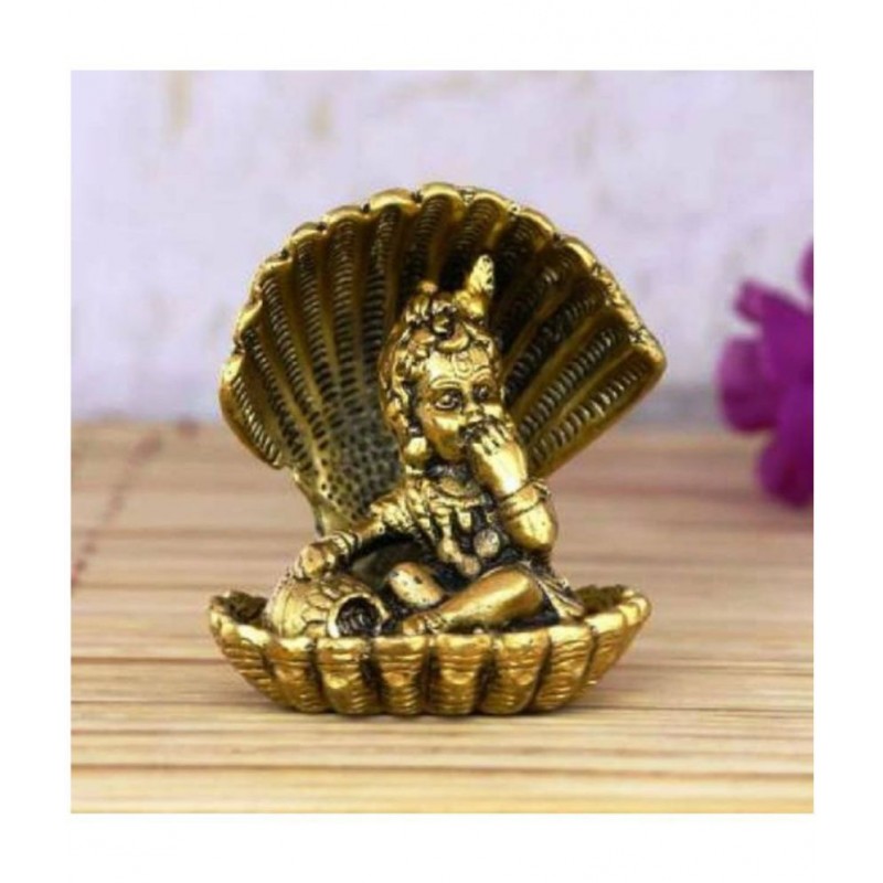 PAYSTORE Bal Gopal Krishna in Seep with Makkan matki Laddo Gopal PAYSTORE Bal Gopal Krishna in Seep with Makkan matki Laddo Gopal