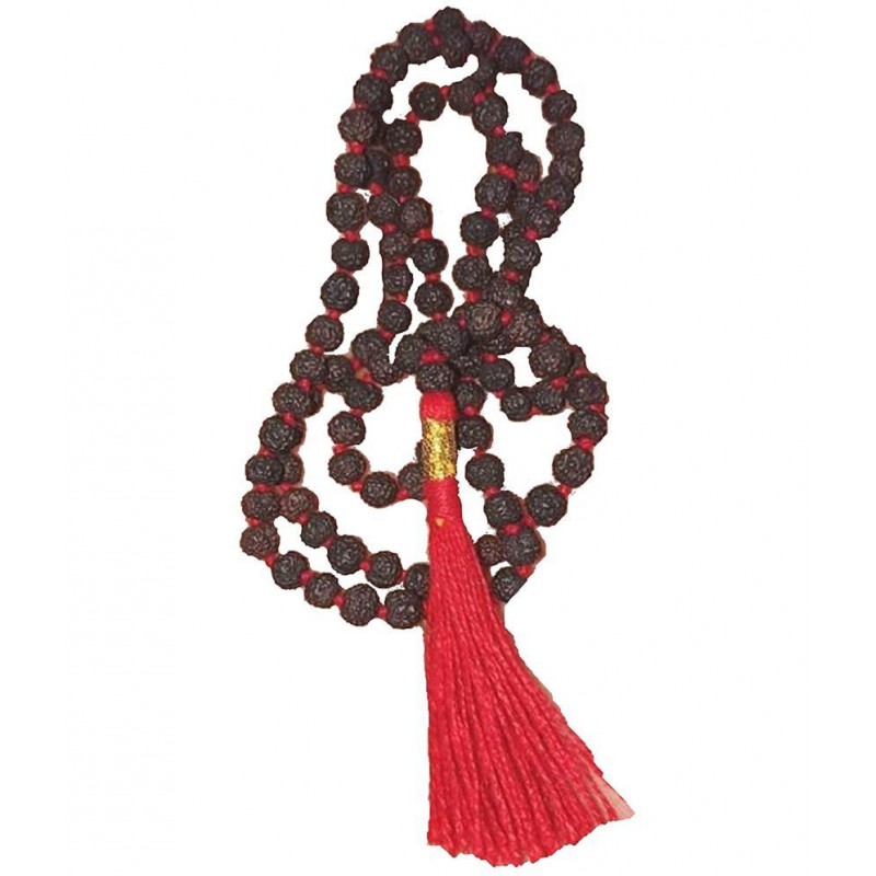 PAYSTORE Black Rudraksha Mala for Women and Men PAYSTORE Black Rudraksha Mala for Women and Men