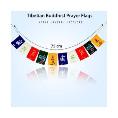 PAYSTORE CRYSTAL Hanging Tibetan Buddhist Prayer Cotton Flags with Vastu Frog Feng Shui Frog On Elelphant for Wealth, Strength, Wisdom, Success, Good Luck and Prosperity Pack of 2 Decorative Showpiece PAYSTORE CRYSTAL Hanging Tibetan Buddhist Prayer Cotton Flags with Vastu Frog Feng Shui Frog On Elelphant for Wealth, Strength, Wisdom, Success, Good Luck and Prosperity Pack of 2 Decorative Showpiece