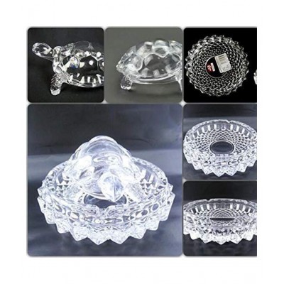 PAYSTORE Crystal Feng Shui Turtle With Plate PAYSTORE Crystal Feng Shui Turtle With Plate