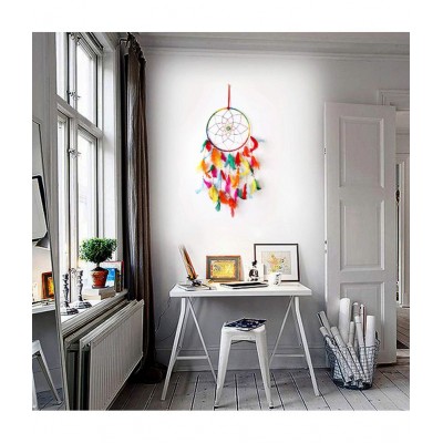PAYSTORE Dreamcatcher Wall Hanging for Home Decor Multi Colour PAYSTORE Dreamcatcher Wall Hanging for Home Decor Multi Colour