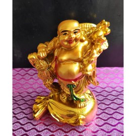 PAYSTORE Gold Resin Handicraft Showpiece - Pack of 1