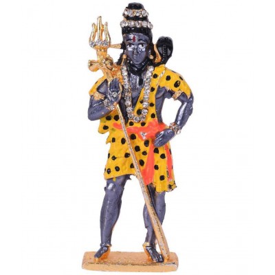 PAYSTORE PAYSTORE Lord Shiva Idol | Shankar Idol | Shiva Idol Metal Statue for Car Dashboard  5 INCH | Temple worship idol | Home Decor Showpiece PAYSTORE PAYSTORE Lord Shiva Idol | Shankar Idol | Shiva Idol Metal Statue for Car Dashboard  5 INCH | Temple worship idol | Home Decor Showpiece