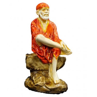PAYSTORE Sai Baba Polyresin Idol
