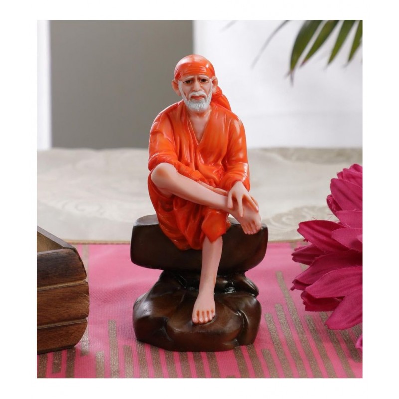PAYSTORE Sai Baba Polyresin Idol