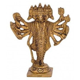PAYSTORE Shree Panchmukhi Hanuman Made of Metal