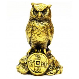 PAYSTORE Yellow Feng Shui Owl A Symbol Of Wisdom And Protection From Evil