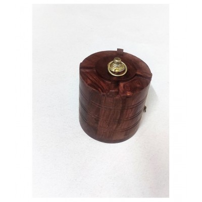 PETERS PENCE Wooden Water Tank Money Bank  Box Safe Piggy Bank
