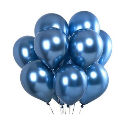PIxelfox Happy Birthday Banner(Blue Gold) for Birthday Decoration + Fringe Curtain 2pc(3x6 Feet) + Metallic Balloons 30pc (white, blue, golden) birthday decoration kit, birthday balloon decoration combo for Boys, Girls, Kids, husband and Wife.