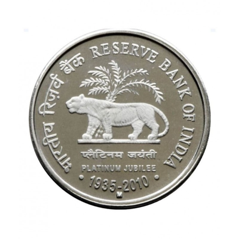 PLATINUM JUBILEE 1 Ru Stainless steel Coin