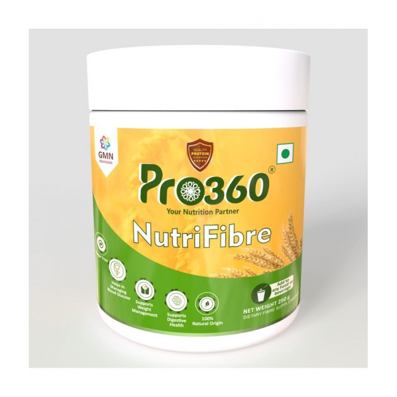 PRO360 Nutrifibre Water Soluble Fiber Health Drink Powder 250 gm
