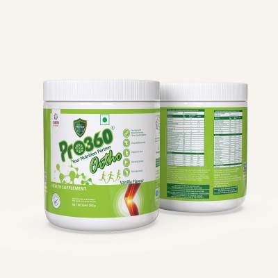 PRO360 Ortho Veg BONE & JOINT Protein Health Drink Powder 250 gm Vanilla