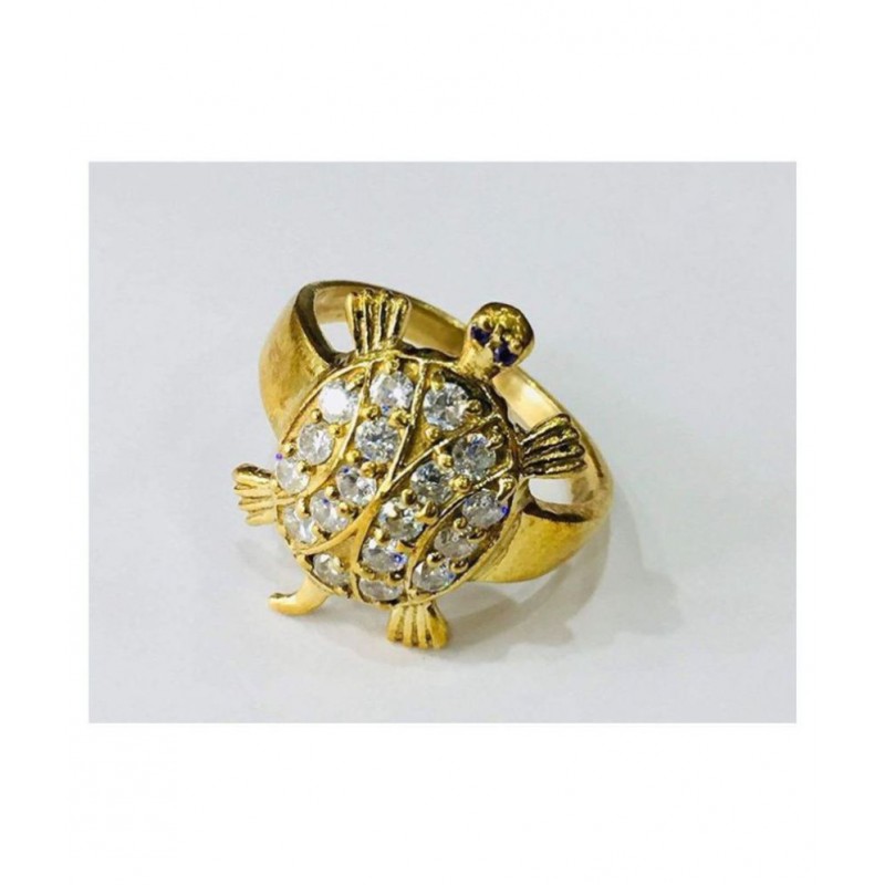 PS CREATIONS Tortoise Ring For Index Finger