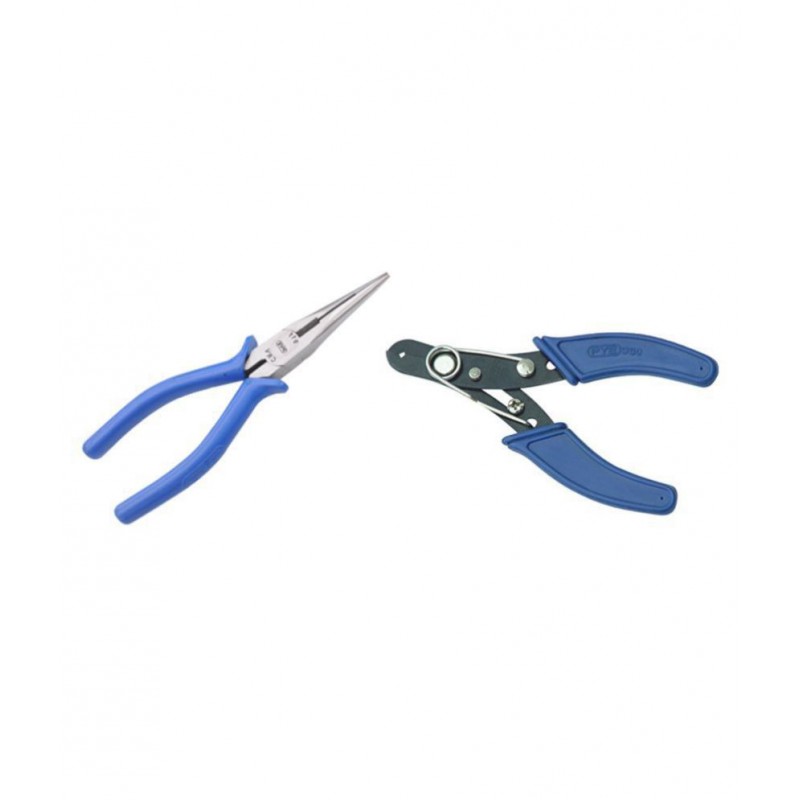 PYE Set of 2 Hand Tool Combo Wire Stripper & Cutter (950)/Long Nose Plier (911)