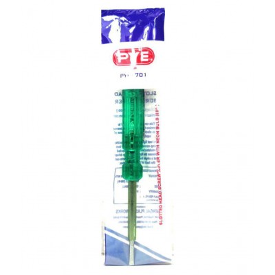 PYE Set of 3 Hand Tool Combo Plier 205mm(908)/Double-End Screwdriver(576)/Green Tester (701)