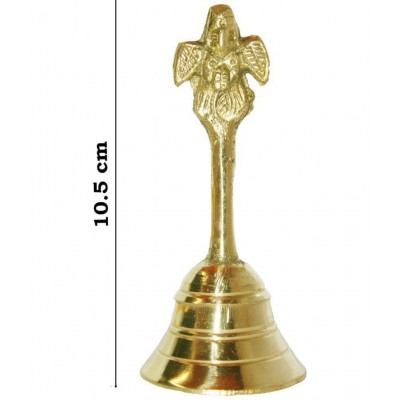 Panch Aarti & Pooja Hand Bell Combine Set/ Brass Pooja Accessories By Shriram Traders