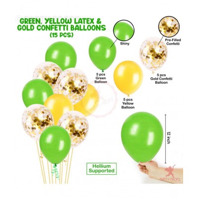 Party Propz 22Pcs Jungle Theme Birthday Combo For Jungle Birthday Decoration Items