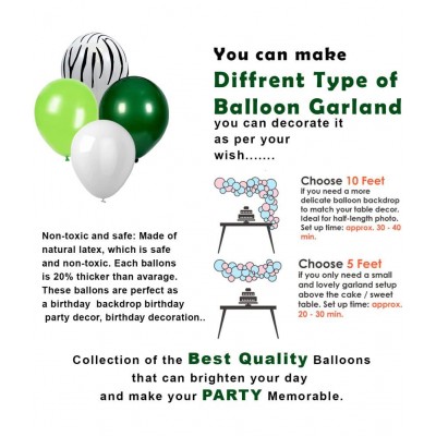 Party Propz 2nd Birthday Jungle Theme Decoration For Girls Boys - 55Pcs Two Wild Decoration - 2nd Birthday Party Decorations,Birthday Decorations kit for Girls 2nd birthday/ Baby Birthday Decoration Items 2 Year