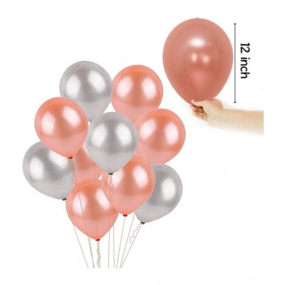 Party Propz Bride To Be Decoration Set 54Pcs With Bride To Be Ring Foil Balloon, Metallic Balloons, Silver Foil Curtain and Sash/Bridal Shower Decorations Items/Bachelorette