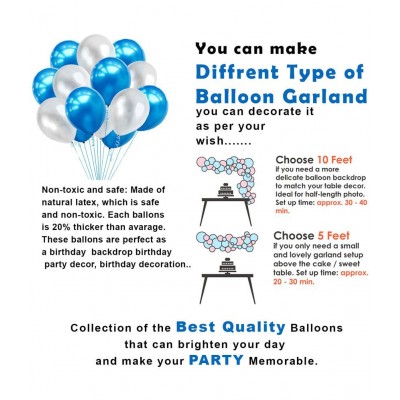 Party Propz Frozen Theme Birthday Decoration for Girls 43Pcs - Princess Elsa Birthday Party Decorations - Frozen Birthday Decorations for Girls / Frozen Balloons for Birthday Decoration