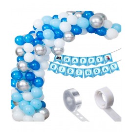 Party Propz Frozen Theme Birthday Decoration for Girls 43Pcs - Princess Elsa Birthday Party Decorations - Frozen Birthday Decorations for Girls / Frozen Balloons for Birthday Decoration