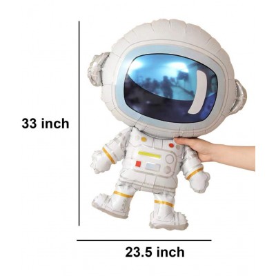 Party Propz Space Theme Birthday Balloons Decoration Combo Kit 62Pcs for Girls Boys Astronaut Party Supplies;Unique Outer Space Balloon Garland Kit;HighQuality PremiumDesign Latex and Foil Balloon