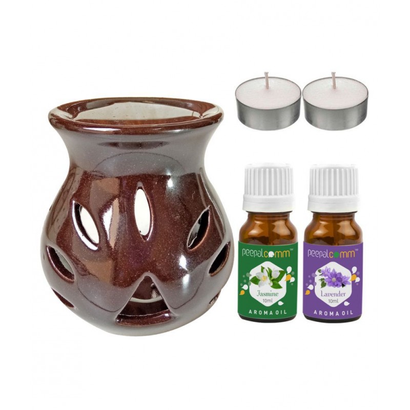 Peepalcomm Aroma Oils & Diffusers Set - Pack of 5